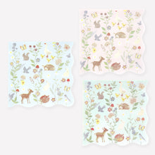 Load image into Gallery viewer, Meri Meri Small Napkins - Little Animals
