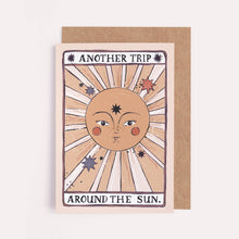 Load image into Gallery viewer, Tarot Sun Birthday Card | Tarot Card | Sun Greeting Cards
