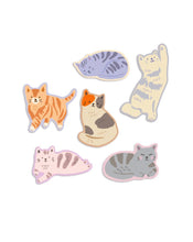 Load image into Gallery viewer, Cats Flake Stickers
