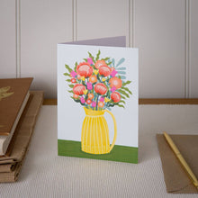 Load image into Gallery viewer, Maz Leyden Greeting Card - Flower in Vase 3
