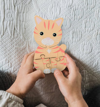 Load image into Gallery viewer, Cat Wooden Puzzle
