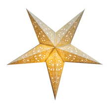 Load image into Gallery viewer, Paper Star Lantern - Lace Natural Stone
