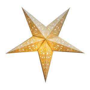 Paper Star Lantern - Lace Natural Stone