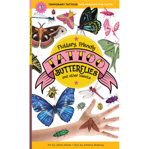 Fluttery, Friendly Tattoo Butterflies and Other Insects