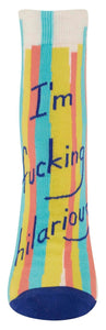 Fucking Hilarious Women’s Ankle Socks by Blue Q