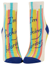 Load image into Gallery viewer, Fucking Hilarious Women’s Ankle Socks by Blue Q
