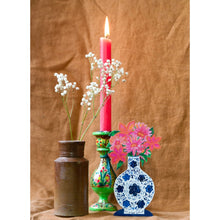 Load image into Gallery viewer, Magical Pop Up Blue Vase Greetings Card by Hutch Cassidy
