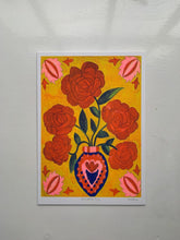 Load image into Gallery viewer, Guldasta A4 Riso Print by Mahin Hussain
