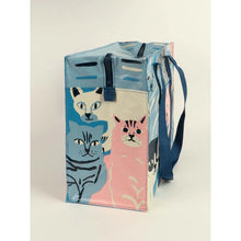 Load image into Gallery viewer, Happy Cats Shoulder Tote by Blue Q
