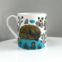 Load image into Gallery viewer, Hedgehog Fine Bone China Mug by Lush Designs
