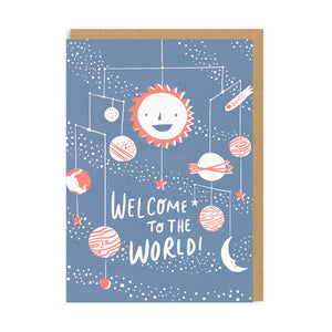 Welcome to the world! New Baby Card