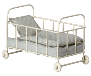 Cot Bed Micro blue - By Maileg