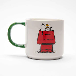 Peanuts Gang & House Mug by Magpie