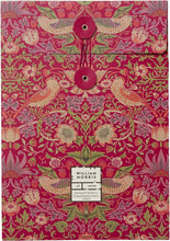 Load image into Gallery viewer, William Morris Strawberry Thief Patchouli &amp; Red Berry Scented Drawer Liners

