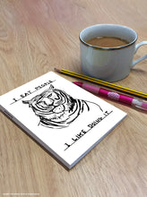 Load image into Gallery viewer, David Shrigley A6 Notebook, I Eat People
