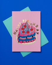 Load image into Gallery viewer, Happy Birthday Cake Birthday Card by Ohh Deer
