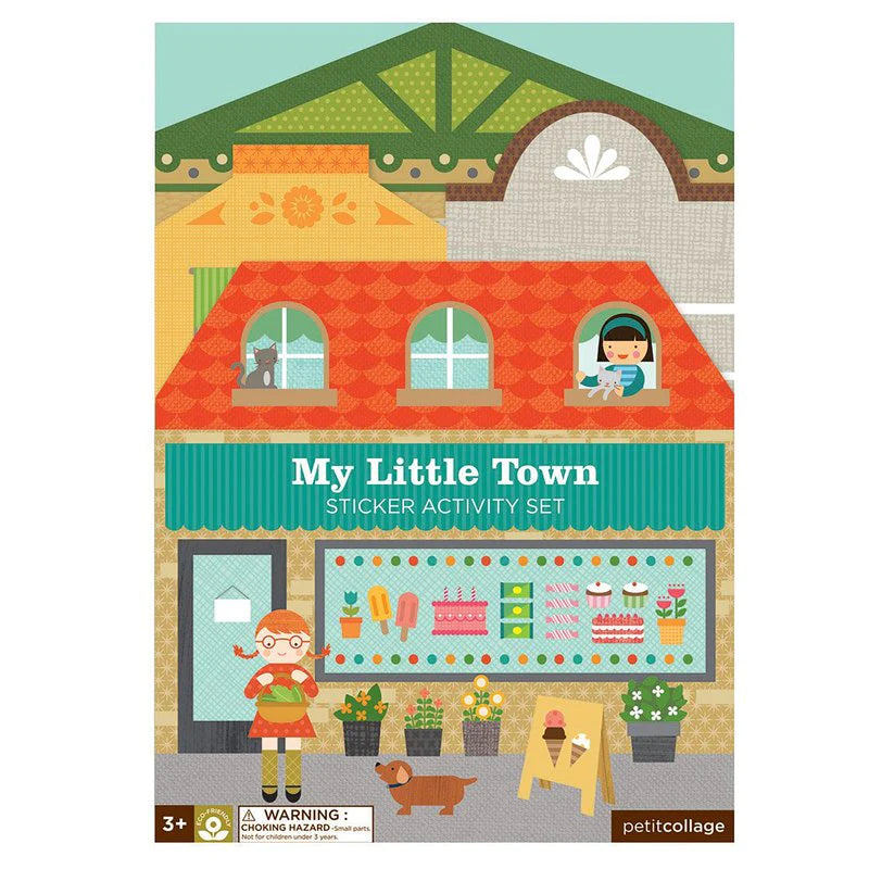My Little Town Sticker Sticker Activity Set by Petit Collage