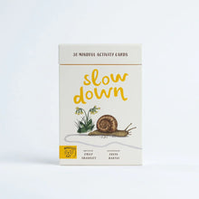 Load image into Gallery viewer, Slow Down 30 Mindful Activity Cards by Magic Cat
