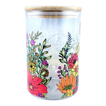 Load image into Gallery viewer, Glass Storage Jar - Natasha Kirby Bloom by Half Moon Bay
