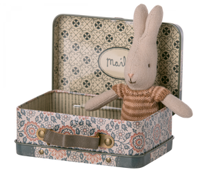 Maileg Rabbit Micro in Suitcase 3 Assorted Colours