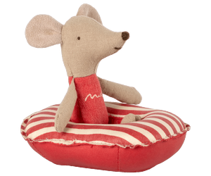 Red Stripe Rubber Boat by Maileg