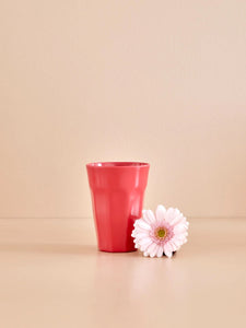 Tall Melamine Cup, Red