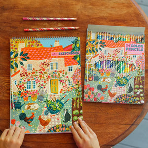 Cottage Sketchbook by Eeboo