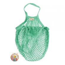 Load image into Gallery viewer, Organic Cotton Net Bag Mint Green by Rex
