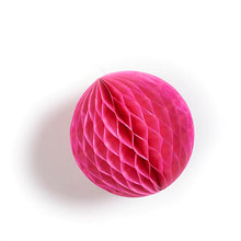 Load image into Gallery viewer, Paper Ball Decoration Cerise Pink by Petra Boase
