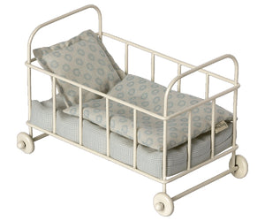 Cot Bed Micro blue - By Maileg