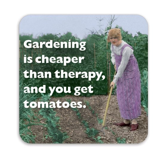 Cath Tate Coaster Gardening