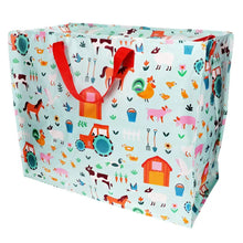 Load image into Gallery viewer, Jumbo Storage Bag - Farmyard Design by Rex
