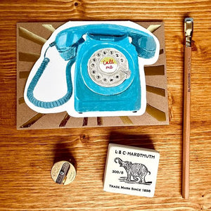 Laura Skilbeck Greetings Card - Call Me