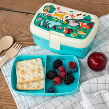 Load image into Gallery viewer, Woodland Lunch Box with Tray
