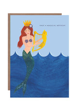 Load image into Gallery viewer, Magical Mermaid Birthday Card by Hutch Cassidy
