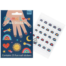 Load image into Gallery viewer, Cosmic Love Nail Stickers
