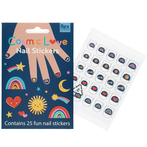 Cosmic Love Nail Stickers