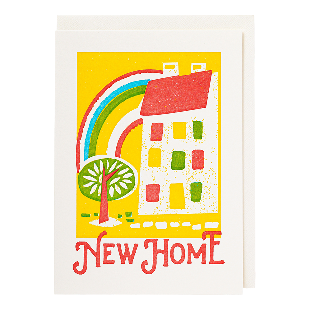New Home Greetings Card by Archivist