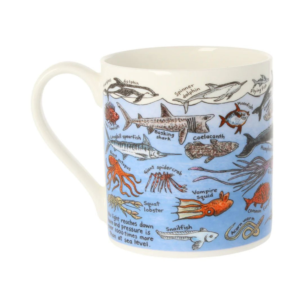 Ocean Life Mug by Mclaggan Smith