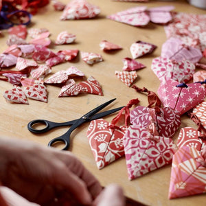 Garland of Hearts Origami Kit by Cambridge Imprint