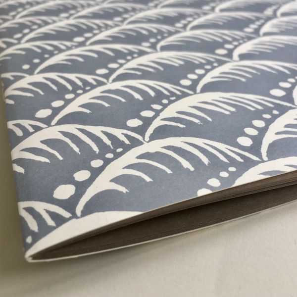 Patterned Scrapbook in Wave Storm Grey by Cambridge Imprint