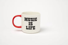 Load image into Gallery viewer, Peanuts Mug - Life is Music
