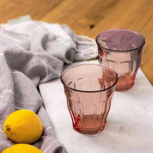Load image into Gallery viewer, Picardie Glass Drinking Tumbler - 250ml - Pink
