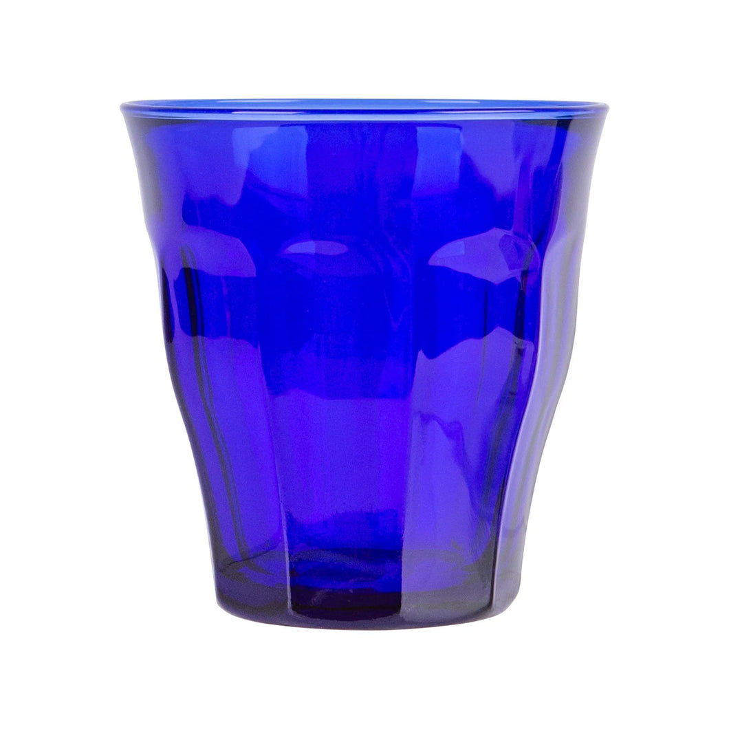 Picardie Glass Drinking Tumbler - 250ml - Sapphire