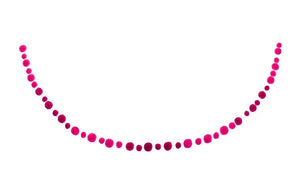Pom Pom Garland - Pink