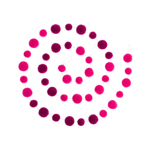 Pom Pom Garland - Pink
