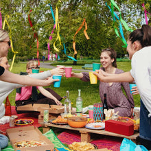 Load image into Gallery viewer, Rainbow Brights Recyclable Paper Party Cups - 8 Pack
