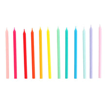 Load image into Gallery viewer, Rainbow Candles by Talking Tables
