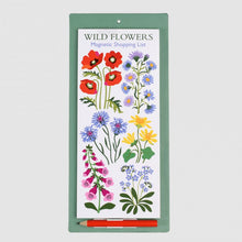 Load image into Gallery viewer, Wild Flowers Magnetic Shopping List
