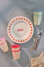 Load image into Gallery viewer, Rice DK Set of 6 Heart Melamine Cups
